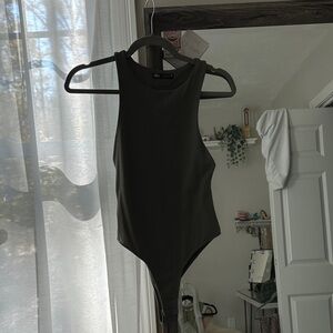 Zara Dark Green Bodysuit